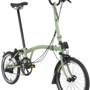 Brompton C Line Explore 2024 Folding Bike MATCHA GREEN