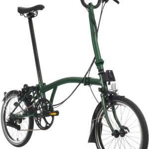 Brompton C Line Explore 2024 Folding Bike RACING GREEN