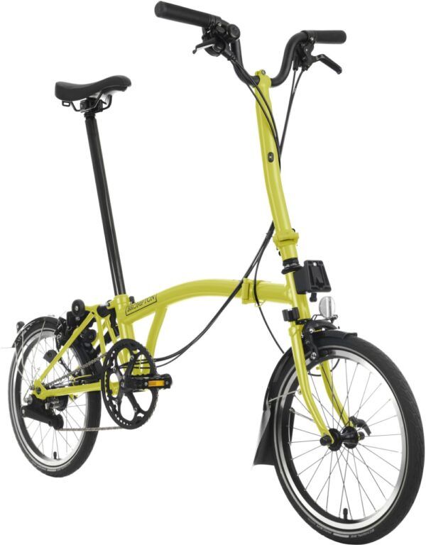 Brompton C Line Explore 2024 Folding Bike YUZU LIME