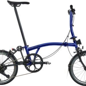Brompton P Line Urban 4 2024 Folding Bike BOLT BLUE LACQUER