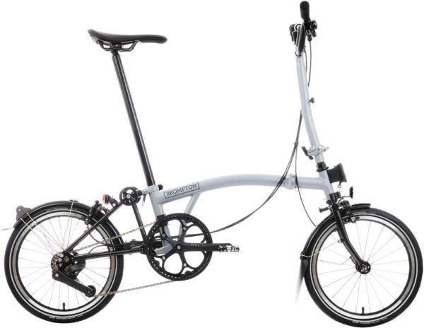Brompton P Line Urban 4 2024 Folding Bike LUNAR ICE