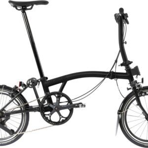 Brompton P Line Urban 4 2024 Folding Bike MIDNIGHT BLACK